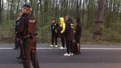 La policía tuvo que actuar de forma inmediata.