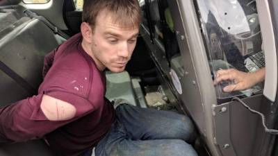 El detenido Travis Reinking, presunto autor de un tiroteo. EFE