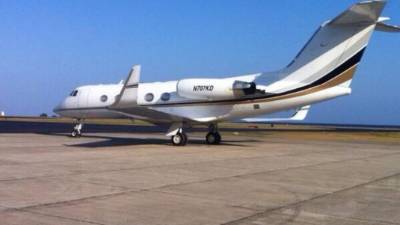 En el aeropuerto Juan Manuel Gálvez permanece el avión mexicano.