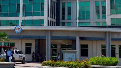 Edificio del Poder Judicial en San Pedro Sula.