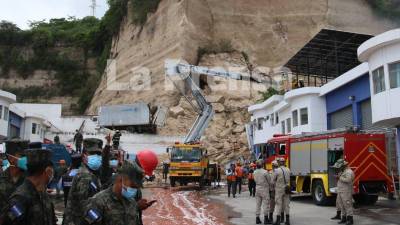 La Alcaldía Municipal del Distrito Central (AMDC) presentó este martes el informe preliminar sobre el derrumbe ocurrido el pasado 23 de junio en La Cañada, sector de Loarque, que dejó tres personas fallecidas.