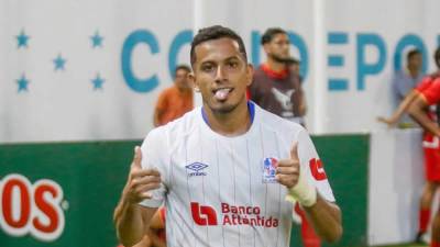 Edwin Rodríguez es una de las figuras del Olimpia, líder de la Liga Nacional de Honduras.