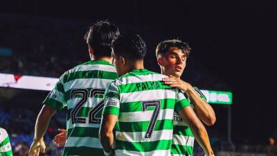 Luis Palma fue parte del juego donde Celtic ganó con marcador de 5-2.