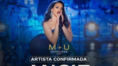 Angie Flores confirmada para Miss Honduras Universo.