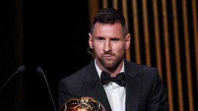 Messi logró una cómoda victoria al sacar 462 puntos en el Balón de Oro 2023.