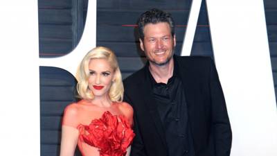 Gwen Stefani y Blake Shelton.