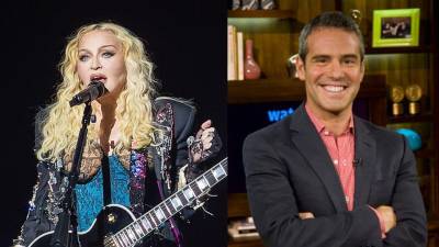 Madonna y Andy Cohen.