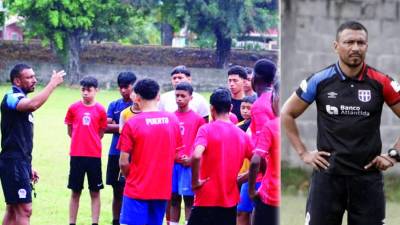 Francisco Pavón, leyenda del fútbol hondureño, es jefe de un semillero y entrena a los jóvenes de las reservas de Olimpia en La Ceiba.