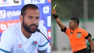 Edrick Menjívar fue consultado en conferencia de prensa sobre el polémico penal a favor del Marathón y se refirió a los árbitros.