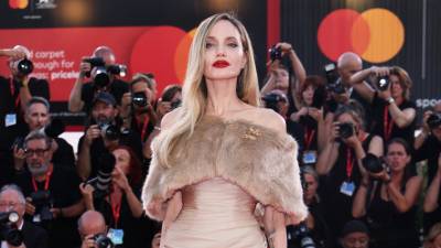 La actriz Angelina Jolie.