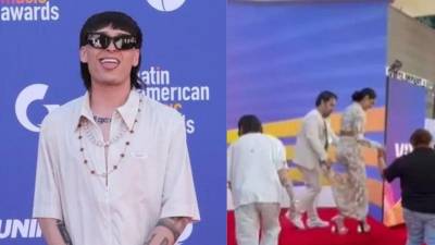 Peso Pluma y Galilea Montijo.