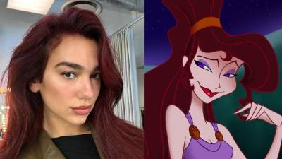 La actriz y cantante Dua Lipa.