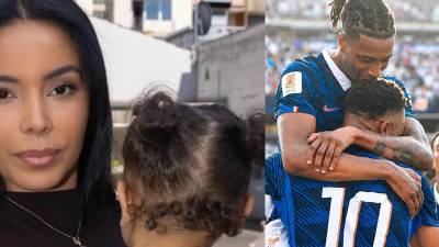 La mujer sostiene que una prueba de ADN confirmó la paternidad y que el jugador reconoció legalmente a la menor, aunque afirma que nunca la ha conocido en persona. FOTO BLID y EFE, redes del Bayern.