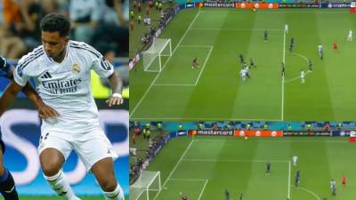 Rodrygo y su increíble fallo en la Supercopa de Europa ante Atalanta