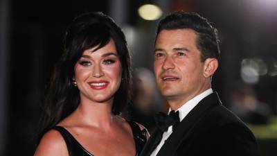Katy Perry y Orlando Bloom.
