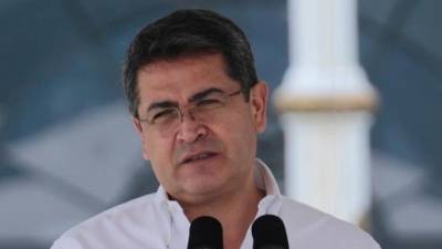 El expresidente de Honduras, Juan Orlando Hernández.