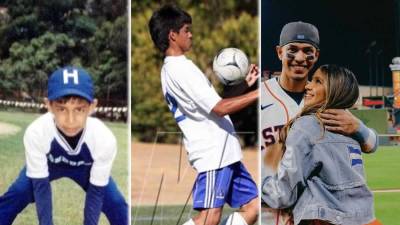 El hondureño Mauricio Dubón está brillando en las Grandes Ligas de Béisbol con los Astros de Houston y ya rompió un récord de bateo. Te mostramos como ha sido el antes y después del beisbolista sampedrano.