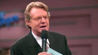 El presentador Jerry Springer.