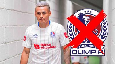 Andy Nájar no seguirá en el Olimpia para la próxima temporada.