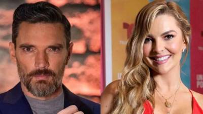 Los actores Julián Gil y Marjorie de Sousa.