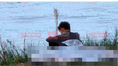 Luis Fiallos hijo relató que su papá fue arrastrado por la corriente del Río Bravo.