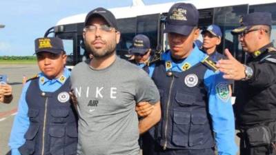 Fotografía de archivo tras la extradición de Gilbert Reyes a Honduras.