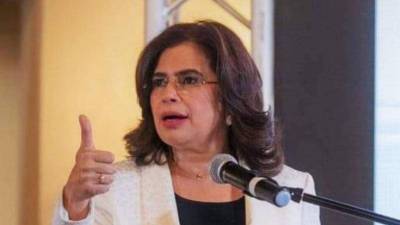 Rixi Moncada anunció su precandidatura a la presidencia de la República de Honduras.