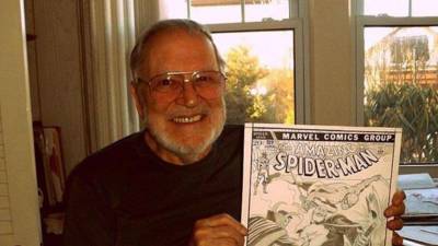 John Romita, dibujante de ‘Spiderman’.