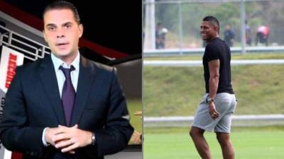 Carlo Costly compartió un momento en plena transmisión con Christian Martinoli previo al Honduras-México.