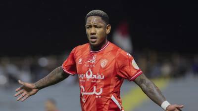 Romell Quioto sumó su sexto gol en el fútbol de Arabia Saudita.