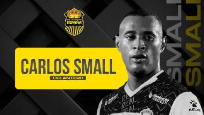 Carlos Small se suma al Real España junto a Cristian Cálix, Sebastián Hernández, Jim Morrison y al brasileño Kennedy Rocha como nuevos fichajes de cara al Clasusura 2024.