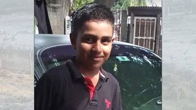 Foto de Joshua Ramos Osorto (12), el adolescente desaparecido en la Central de Abastos.