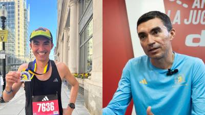 Mario Valladares superó su récord personal en la Maratón de Boston, donde logró un tiempo de 2 horas, 39 minutos y 21 segundos.