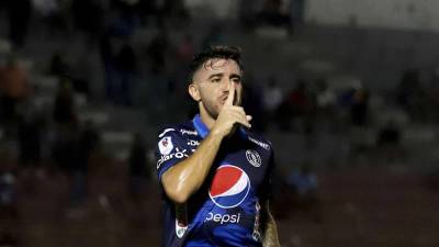 Agustín Auzmendi ha callado las bocas de sus críticos a base de goles con el Motagua.