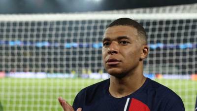 Mbappé dio la cara tras la eliminación del PSG de la Liga de Campeones de Europa.