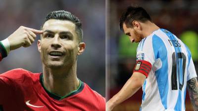 Cristiano Ronaldo aventaja por una gran diferencia a Lionel Messi en la tabla de máximos goleadores de la historia del fútbol.