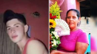 Edwin Rodríguez y María Oneyda Urbina Mata, dos de las víctimas del accidente.