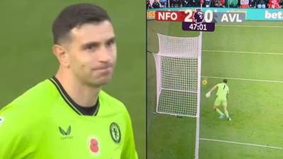 El tremendo error del ‘Dibu’ en la Premier; ¿el mejor portero?