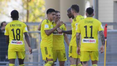 Palma firma una asistencia en triunfo del Aris sobre el Volos de Chirinos