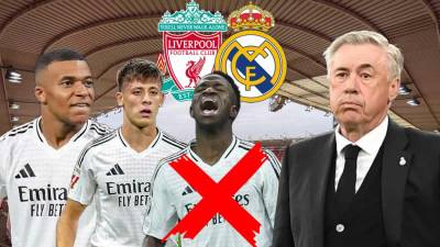 Así será la alineación titular del Real Madrid para enfrentar al Liverpool en la quinta jornada de la Champions League. Carlo Ancelotti tiene un plan para sorprender en Anfield.
