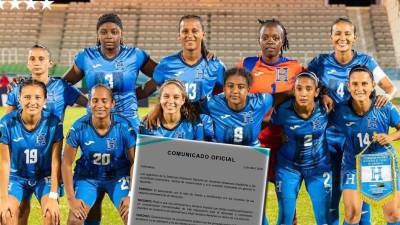 Las jugadoras de la Selección Femenina de Honduras exigiendo igualdad en los procesos de Fecha FIFA.