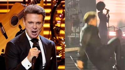 El cantante Luis Miguel.