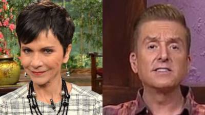 Los periodistas Pati Chapoy y Daniel Bisogno.