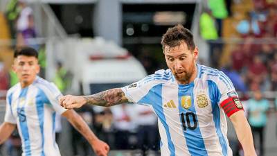 Lionel Messi es el referente de la selección de Argentina.