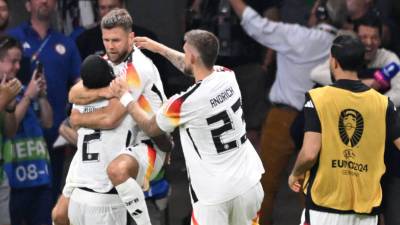 En tiempo de descuendo Alemania salvó el partido frente a Suiza.