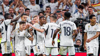 Real Madrid marcha líder en lo que va de la temporada en la Liga de España.