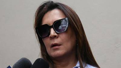 Lícida Zelaya Lobo, esposa de Romeo Vásquez Velásquez.