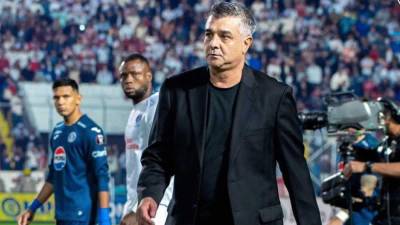 Diego Vázquez recibió ocho partidos de sanción por lo ocurrido en la Gran Final entre Olimpia y Motagua.