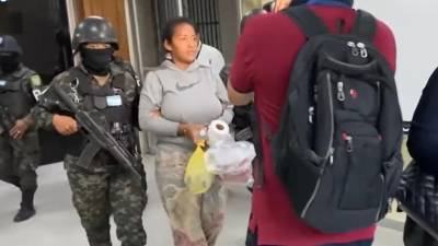 Ciria Griceli Figueroa Hernández está acusada de pertencer a la MS.