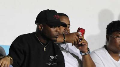 Kevin Álvarez estuvo en el sector de silla observando el Honduras vs Granada.